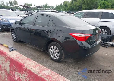 2015 Toyota Corolla Le from USA, damaged, VIN 2T1BURHE2FC480896